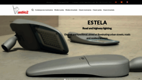 What Estilo2.com website looked like in 2018 (5 years ago)