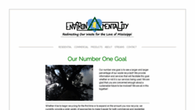 What Environmentality.org website looked like in 2018 (5 years ago)