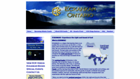 What Eckankar-on.ca website looked like in 2018 (5 years ago)