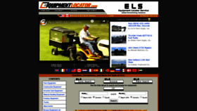 What Equipmentlocator.com website looked like in 2018 (5 years ago)