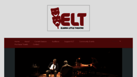 What Elmiralittletheatre.org website looked like in 2018 (5 years ago)