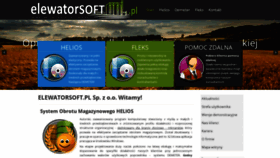 What Elewatorsoft.pl website looked like in 2018 (5 years ago)