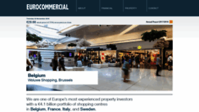 What Eurocommercialproperties.com website looked like in 2018 (5 years ago)