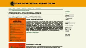 What Ejournal.jak-stik.ac.id website looked like in 2018 (5 years ago)
