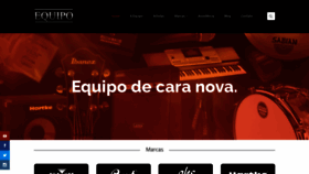 What Equipo.com.br website looked like in 2018 (5 years ago)