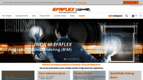 What Efaflex.de website looked like in 2018 (5 years ago)