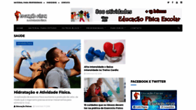 What Educacaofisicaa.com.br website looked like in 2018 (7 years ago)