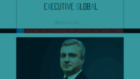 What Executive-global.com website looked like in 2018 (5 years ago)