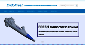 What Endofresh.com website looked like in 2018 (5 years ago)