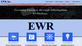 What Ewrinc.com website looked like in 2018 (5 years ago)