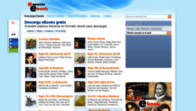 What Espacioebook.com website looked like in 2018 (5 years ago)