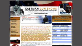What Eastmangunshows.com website looked like in 2018 (5 years ago)