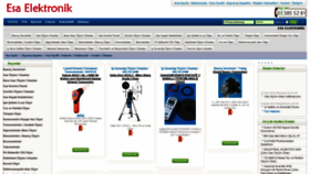 What Esaelektronik.net website looked like in 2018 (5 years ago)