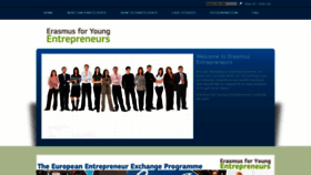 What Erasmus-entrepreneurs.com website looked like in 2018 (5 years ago)