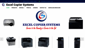 What Excelcopier.com website looked like in 2018 (5 years ago)