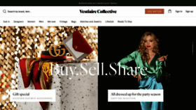 What Es.vestiairecollective.com website looked like in 2018 (5 years ago)