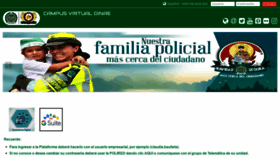 What Educacion.policia.edu.co website looked like in 2018 (5 years ago)