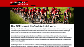 What Endspurt-herford.de website looked like in 2018 (5 years ago)