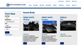 What Everythingboats.com website looked like in 2018 (5 years ago)