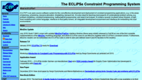 What Eclipseclp.org website looked like in 2018 (5 years ago)