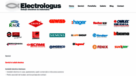What Electrologus.ro website looked like in 2018 (5 years ago)