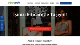 What Eticaret.com website looked like in 2018 (5 years ago)
