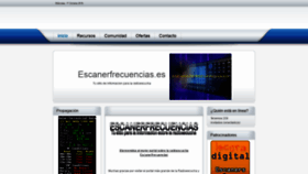 What Escanerfrecuencias.es website looked like in 2018 (5 years ago)