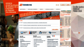 What Eximbank.md website looked like in 2018 (5 years ago)
