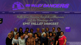 What Ems-valley-dancers.de website looked like in 2018 (5 years ago)