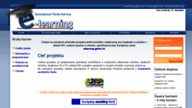 What Elearning.gphmi.sk website looked like in 2018 (5 years ago)