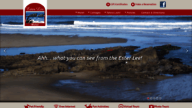 What Esterlee.com website looked like in 2018 (5 years ago)