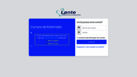 What Extensao.lanteuff.org website looked like in 2018 (5 years ago)