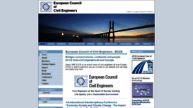 What Ecceengineers.eu website looked like in 2018 (5 years ago)