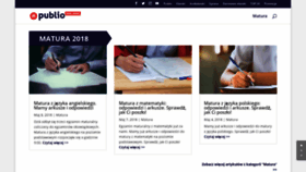 What Edulandia.pl website looked like in 2018 (5 years ago)