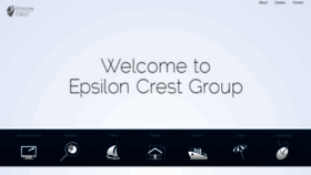 What Epsiloncrest.com website looked like in 2018 (5 years ago)