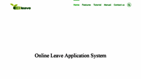 What Ecoleave.my website looked like in 2018 (5 years ago)