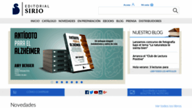 What Editorialsirio.com website looked like in 2018 (5 years ago)