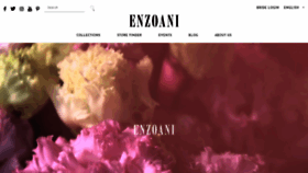 What Enzoani.com website looked like in 2018 (5 years ago)