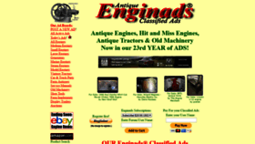 What Enginads.com website looked like in 2018 (5 years ago)