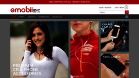 What Emobii.com website looked like in 2018 (7 years ago)