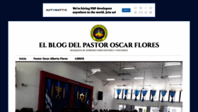 What Elblogdelpastoroscarflores.com website looked like in 2018 (5 years ago)