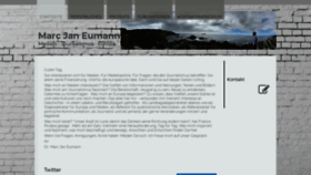 What Eumann.de website looked like in 2018 (5 years ago)
