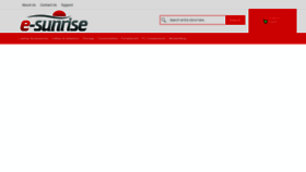 What Esunrise.co.uk website looked like in 2018 (5 years ago)