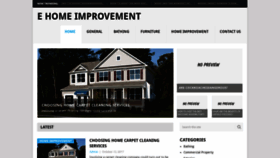 What Ehomeimprovement.net website looked like in 2018 (5 years ago)