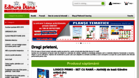What Edituradiana.ro website looked like in 2018 (5 years ago)