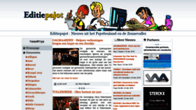 What Editiepajot.com website looked like in 2018 (5 years ago)