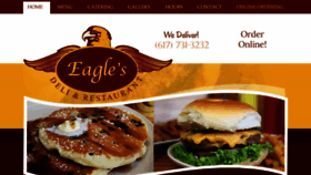 What Eaglesdeli.com website looked like in 2018 (5 years ago)