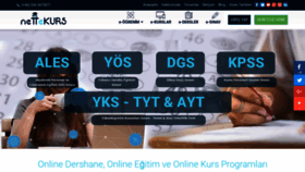 What E-kurs.net website looked like in 2018 (5 years ago)