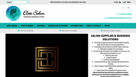 What Elitesalonsupplies.com.au website looked like in 2018 (6 years ago)
