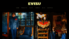 What Evisu.jp website looked like in 2018 (5 years ago)